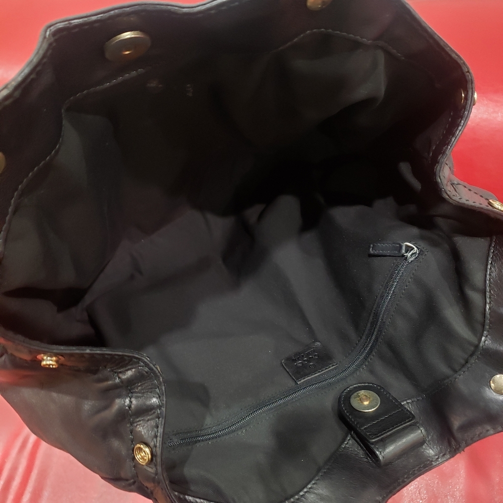 Gucci Top Handle Sukey Pebbled WITHOUT Gg Charm Black Calfskin Leather Shoulder - Picture 5 of 16